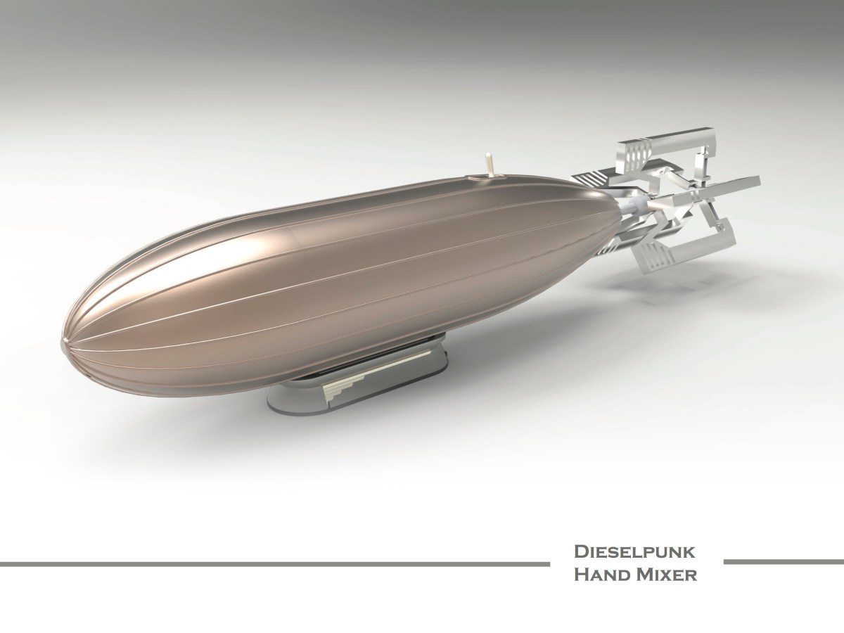 Dieselpunk Hand Mixer